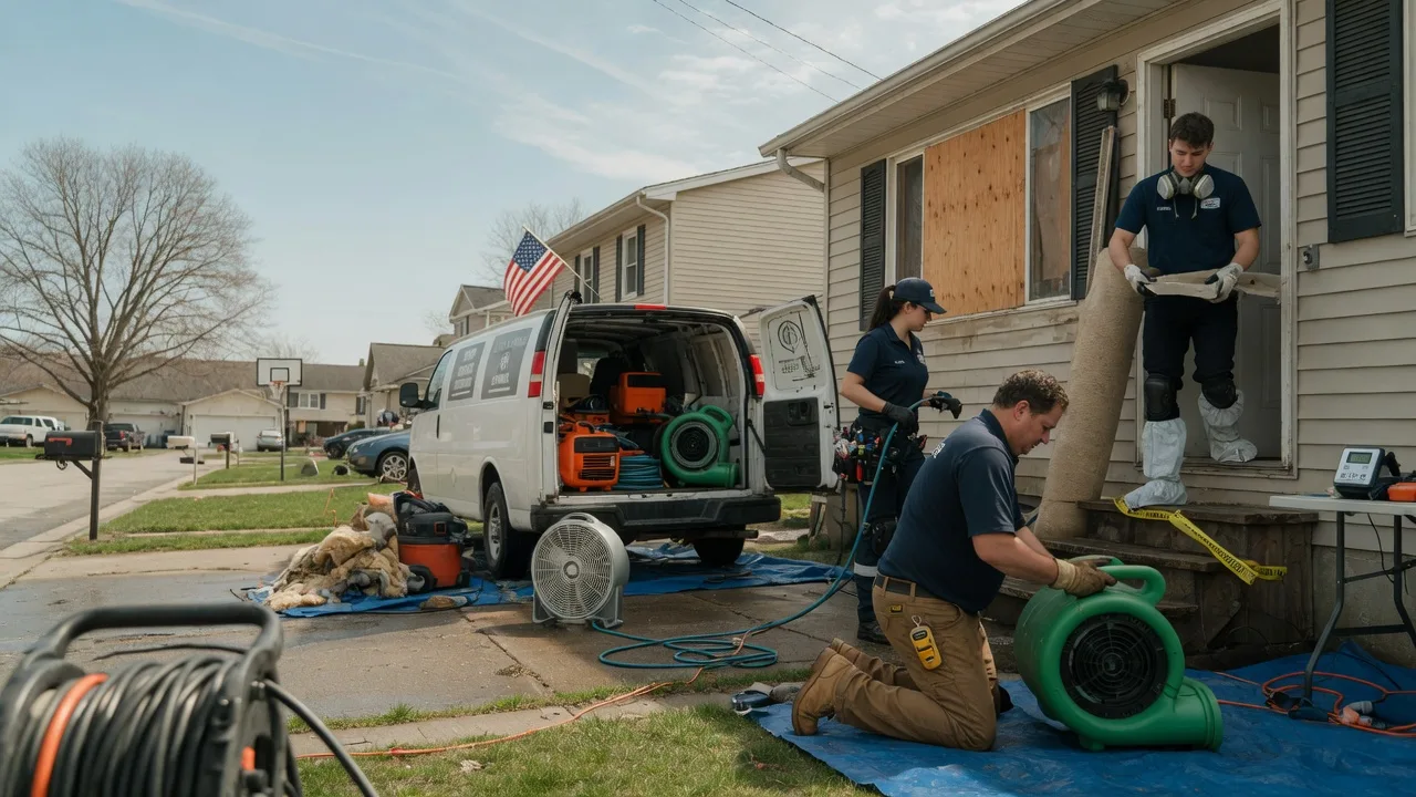 Water Damage Restoration in Lilly, PA near me